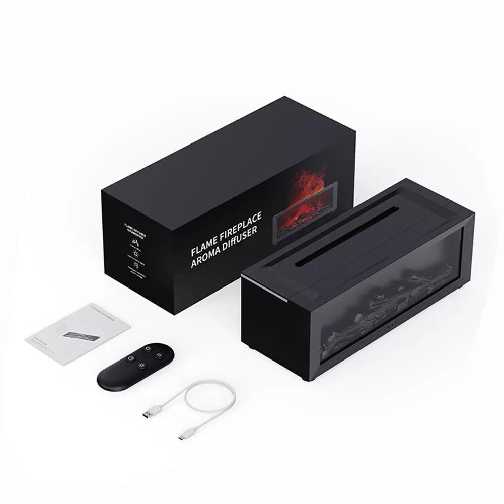 Şömine Efektli Ultrasonik Hava Nemlendirici