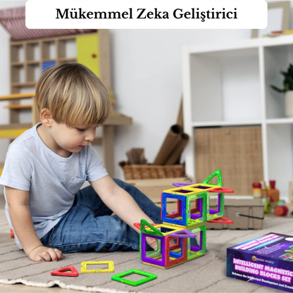 Mıknatıslı Lego&Zeka Geliştirme Seti