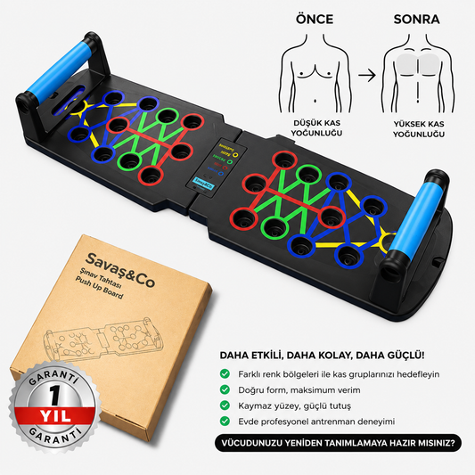 Savaş&Co™ | PushUp Tahtası